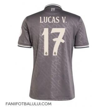 Real Madrid Lucas Vazquez #17 Tricou Fotbal Replică 2024-25 Barbati Treilea